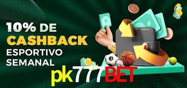 10% de bônus de cashback na pk777bet